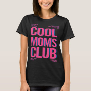 T-shirt Club des mamans rétro cool joyeuse fête des mères