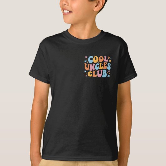 T-shirt Club des oncles cool III (Devant)