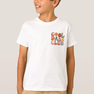 T-shirt Club des papas cool Papa Fête des Pères Rétro Groo