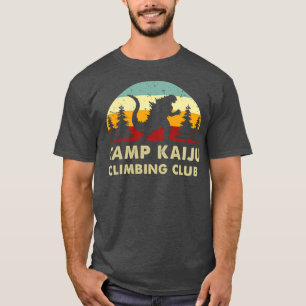 T-shirt Club d'Escalades Retro Camp Kaiju