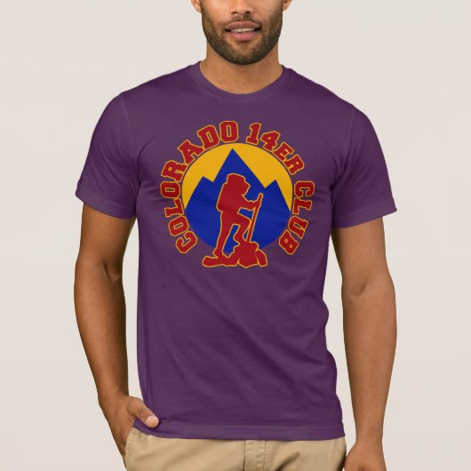 T-shirt Club du Colorado 14er (Devant)