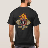 T-shirt Club fâché de moto de Scotsman (Dos)