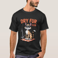 Club Fourrure Sèche Chat Drôle Anti Eau Chat