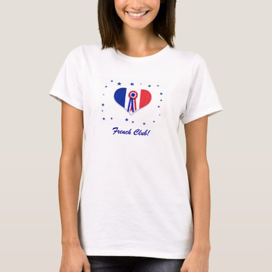 T-shirt Club Français ! (Devant)
