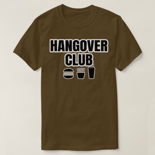 T-shirt Club Hangover (Design devant)
