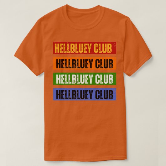 T-shirt club hellbluey bluey (Design devant)