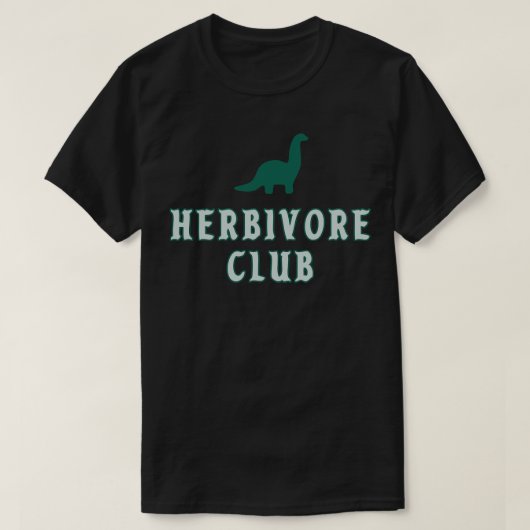 T-shirt Club Herbivore (Design devant)