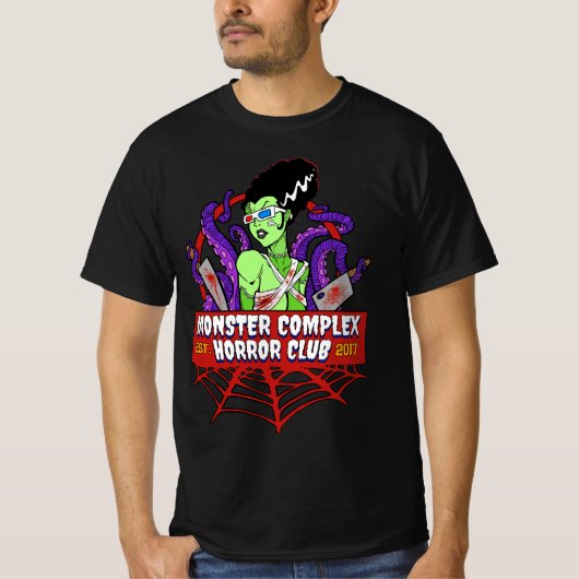 T-SHIRT CLUB HORREUR DE MONSTER COMPLEX LOGO TEL (Devant)