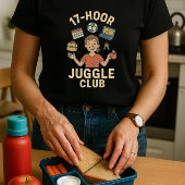 T-shirt Club Juggle 17 Heures - Drôle calendrier scolaire 