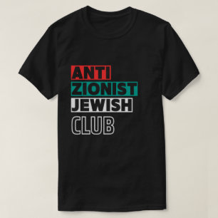 T-shirt Club juif anti-sioniste light Mens