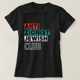 T-shirt Club juif anti-sioniste lumière femmes