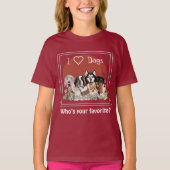 T-shirt club Love Dog Pack (Devant)