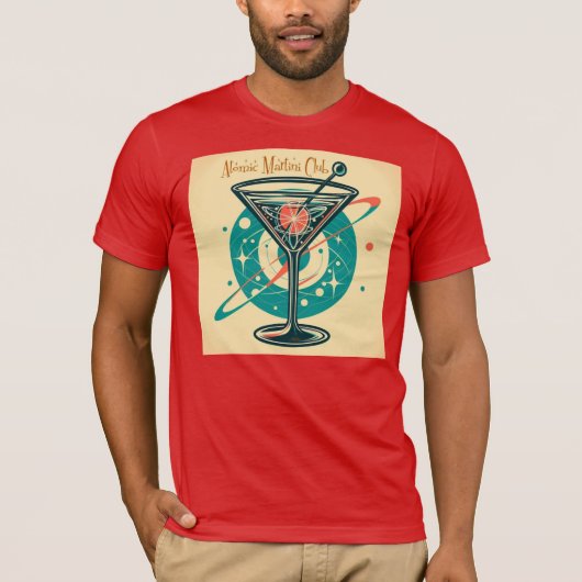T-shirt Club Martini atomique (Devant)
