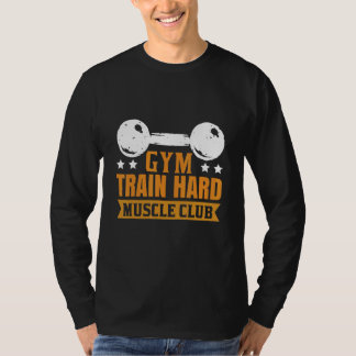 T-shirt Club musculaire hard du train de gym