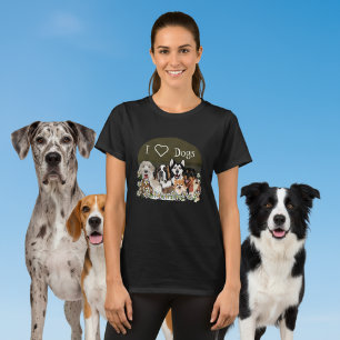 T-Shirt Club Personnalisé Texte Pack Chien