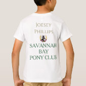 T-SHIRT CLUB PONY (Dos)