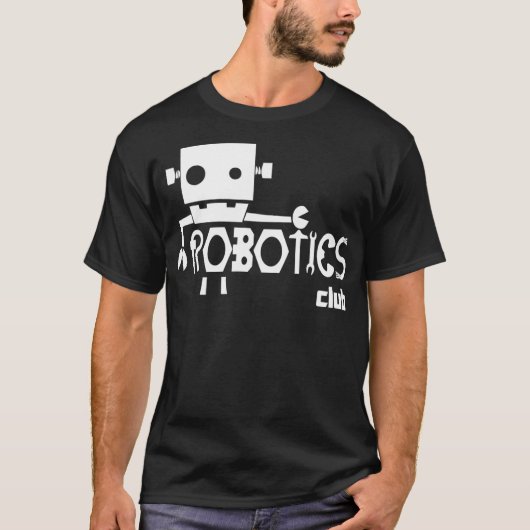 T-shirt Club robotique  (Devant)