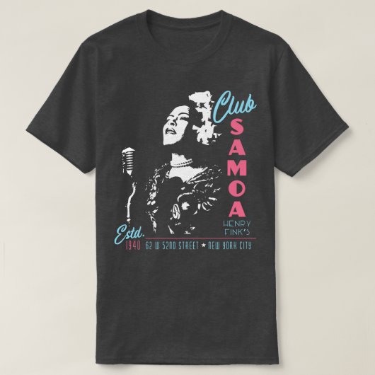 T-shirt Club Samoa (Design devant)