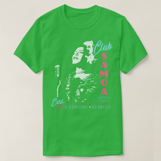 T-shirt Club Samoa (Design devant)