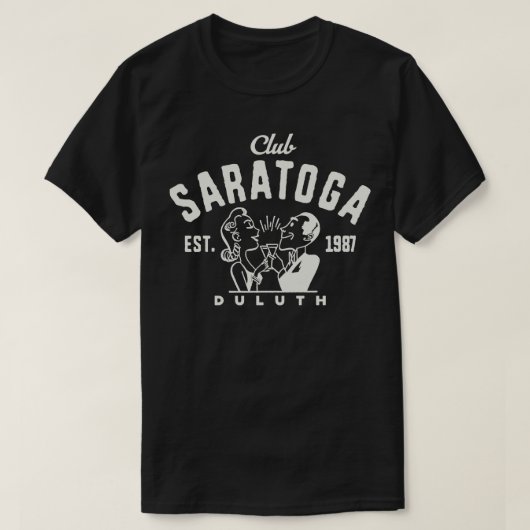 T-shirt Club Saratoga (Design devant)