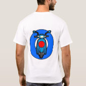 T-shirt Club Scooter, modifier le texte (Dos)