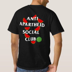 T-shirt Club Social Anti Apartheid Watermelon tendance