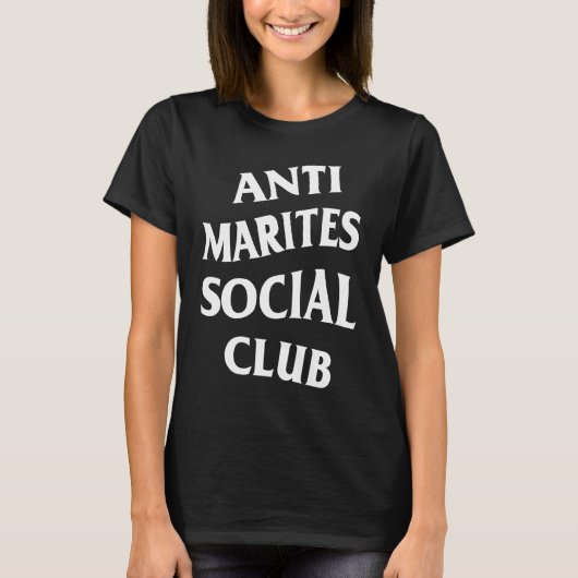 T-shirt Club social Anti Marites (Devant)