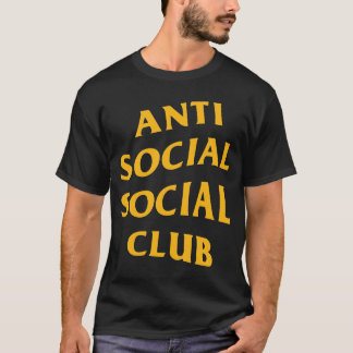 T-shirt club social antisocial