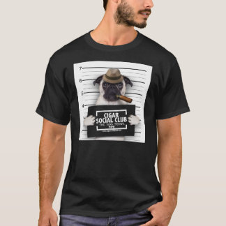T-SHIRT CLUB SOCIAL DE CIGARE (NOIR)
