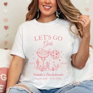 T-shirt Club social de fête de Bachelorette personnalisé à