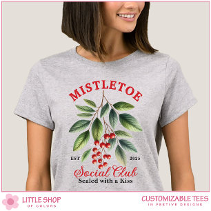 T-shirt Club Social Gui - Personnalisé Noël