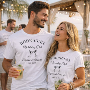 T-shirt Club Social Martini : Boutique de produits personn