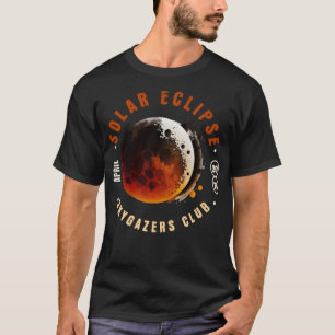 T-shirt Club Solaire Eclipse Sky Gazers