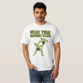 T-shirt Club thaïlandais de boxe de Muay (Devant entier)