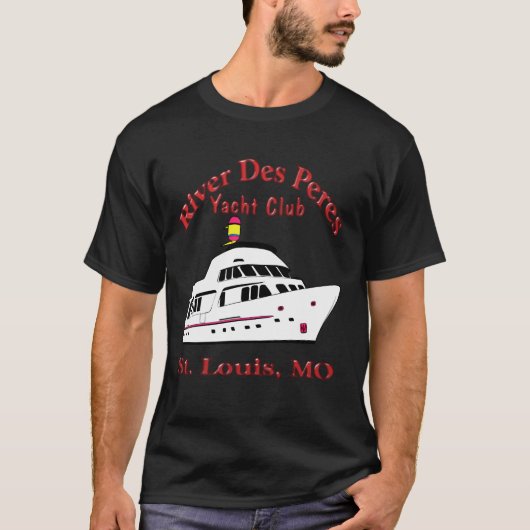 T-Shirt Club Yacht River Des Peres (Devant)