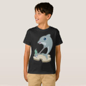T-shirt Clubs de golf Dolphin Golf (Devant entier)