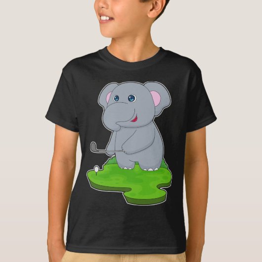 T-shirt Clubs de golf Elephant (Devant)