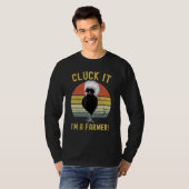 T-shirt Cluck It Funny Polish Chicken Farmer (Devant entier)