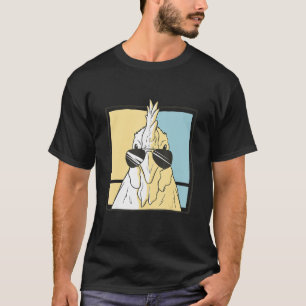 T-shirt Cluckin Cool Lunettes de soleil élégantes Poulet p