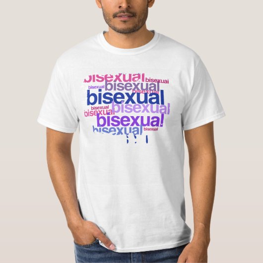 T-SHIRT CLUSTER DE FIERTÉ BISEXUAL (Devant)