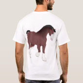 T-shirt Clydesdale (Dos)