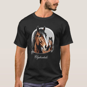 T-shirt Clydesdale Horse