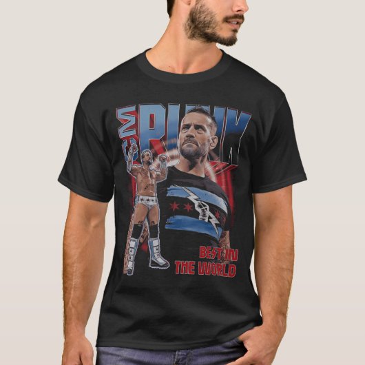 T-shirt Cm Punk (Devant)