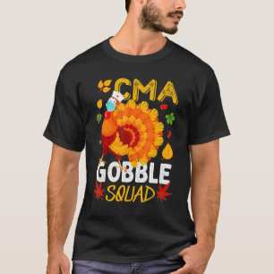 T-shirt Cma Gobble Squad Turquie Masque Assistant Médicale