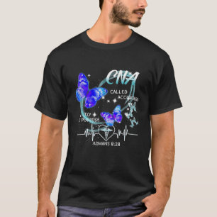 T-shirt CNA Appelé Selon Son But Papillon Chri