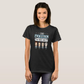 T-shirt Cna Bsn Rn Srn Rgn Infirmière Mème Évolution De La (Devant entier)