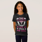 T-Shirt CNA parce que solveur de problèmes génial (Devant entier)