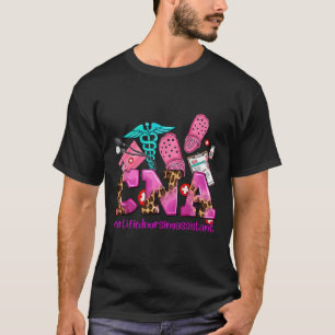 T-shirt Cna Pink Ribbon Breast Cancer Sensibilisation Guer