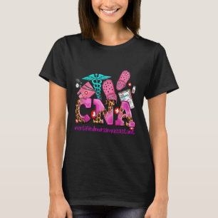 T-shirt Cna Pink Ribbon Breast Cancer Sensibilisation Guer