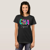 T-shirt Cna Squad Jour De Reconnaissance Teinture Pour Fem (Devant entier)